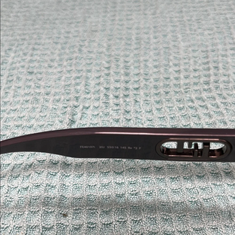 Fendi O’lock Gray Sunglasses with Brown Lenses